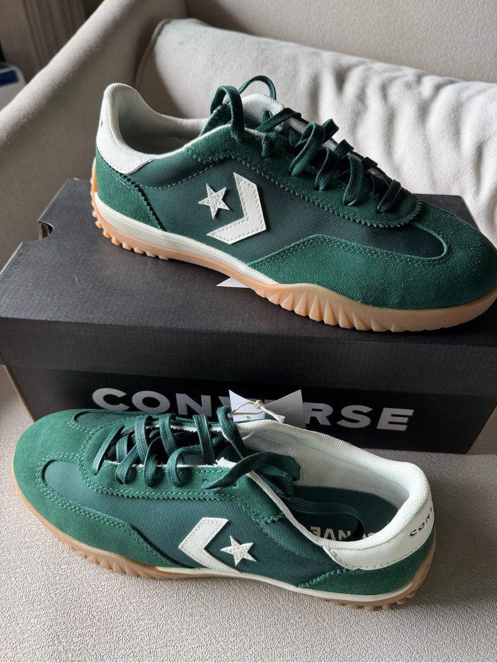 Converse Men's / Women’s Green Run Star Trainer